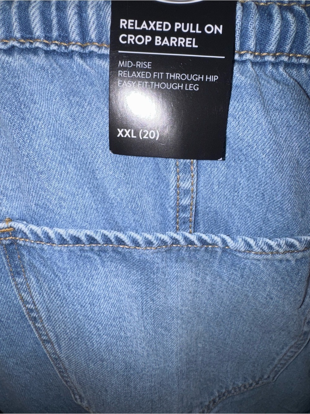 Scoop Pull-On Cropped Barrel Pants - Picture 10 of 12